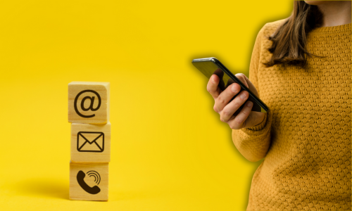 Person working at desk